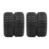 2pcs 52mm Aluminum Alloy Rr Tire Replacement Parts Fit for WPL D12 1/10 RC Truck (009)