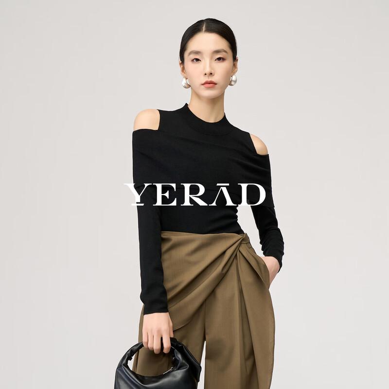 Yalida Women s Slim Fit Off-Shoulder Knit Top XL