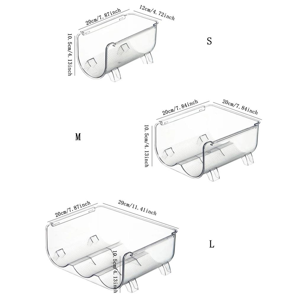 1pc-Stackable Insulated Cup Holder - Multi-layer Transparent Pet Storage Rack, Very Suitable for Refrigerator Organization