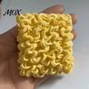 3D Printed Novelty Props Instant Noodle Figurine, Realistic Ramen Snack Desk Ornament, Food Figurines Creative Statue for Home Office Decor, Tabletop