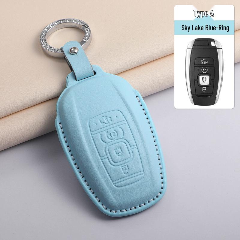 Premium Key Cover for Lincoln: Fits MKC, Adventure, Navigator, Aviator, MKZ, MKX Models