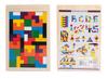 Wooden Tetris Blocks Puzzle Game Logic Montessori Eco 40 Pieces
