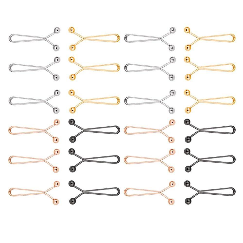 Exquisite No-Snag Hijab Clip High Quality DIY Sewing Hooks Scarf Buckle Fixing Scarf or Headscarf Alloy U-Shaped Scarf Clip