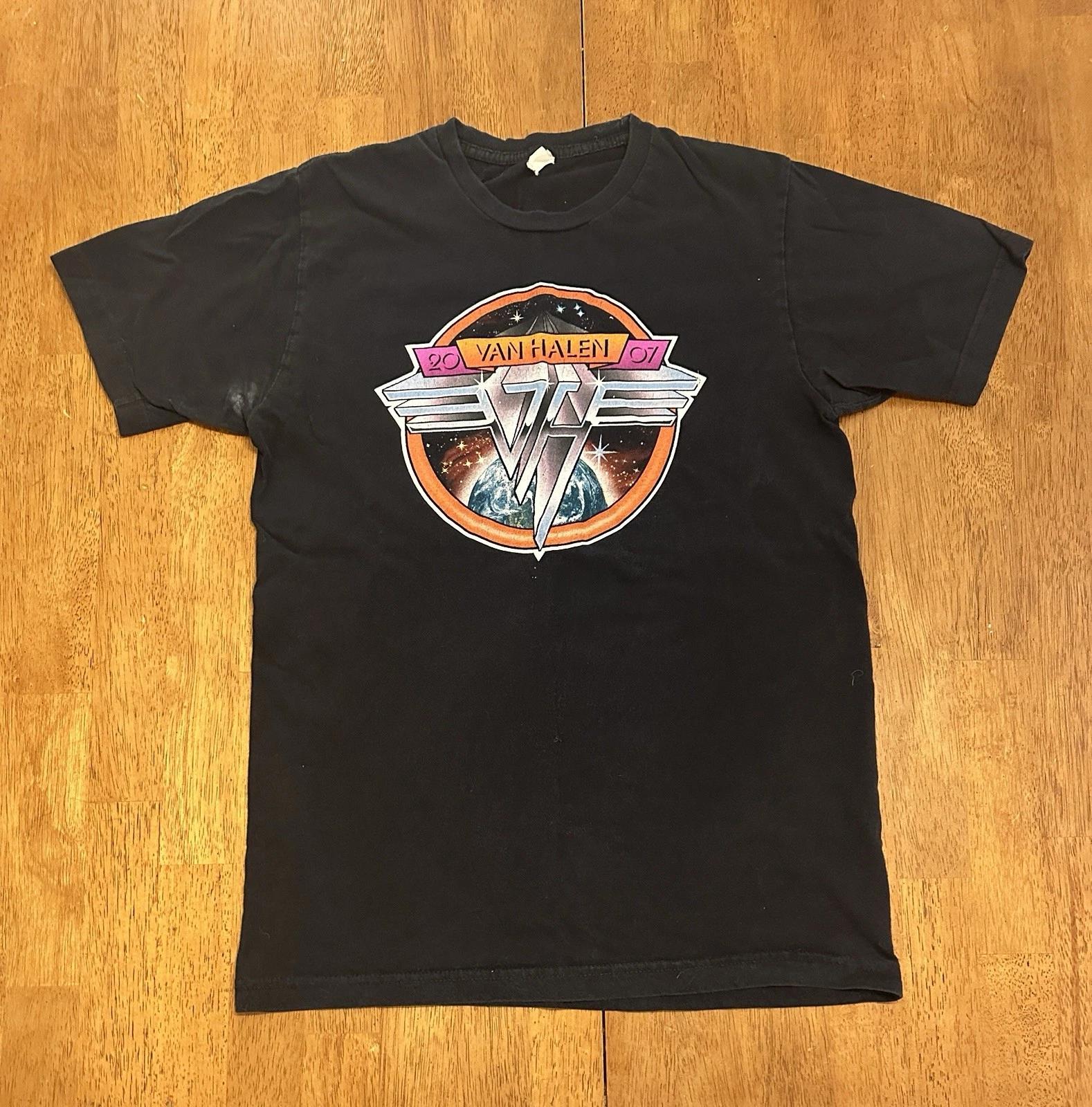 Van Halen 2007 Tour T Shirt Women’s Small Classic Rock L