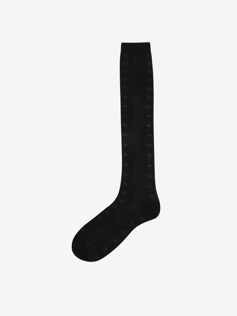 Ribbon Pattern See-Through Knee Socks HPAO5EA803