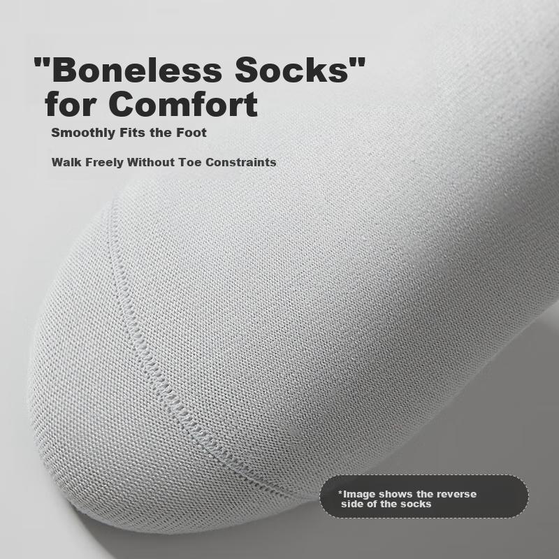 MIIOW [100% Pure Cotton Socks 6 Pairs] Men's Socks Autumn Season Deodorant Short Socks Sweat-Absorbing Athletic Seamless Men's Socks