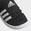 Adidas LWS08 Junior Letní vodní sandály pro chlapce a velikosti Velikost Dívky s uzavřenou špičkou, 17-22cm, Černá/Bílá, 22.0cm