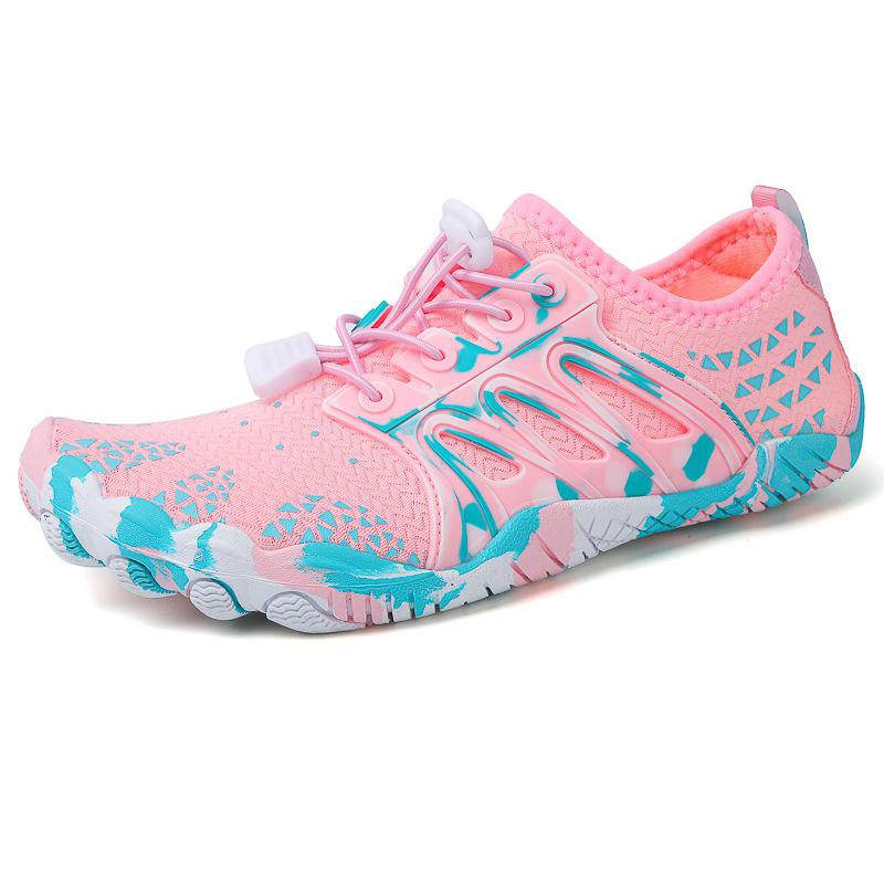 Summer new lightweight creek walking shoes men's outdoor hiking couple swimming shoes women's quick-drying five-finger wading shoes