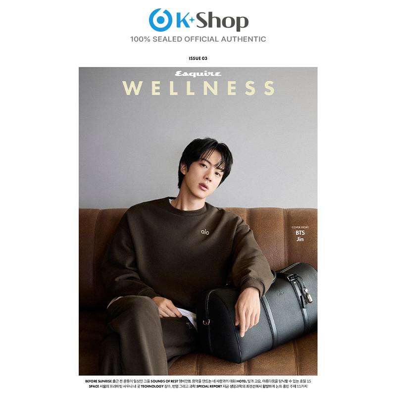 [Vorbestellung] ESQUIRE WELLNESS - JIN(Bts) TITEL [OKTOBERAUSGABE 2026] Mit Übersetzung (EXKLUSIVER VORTEIL VON SIXKSHOP)