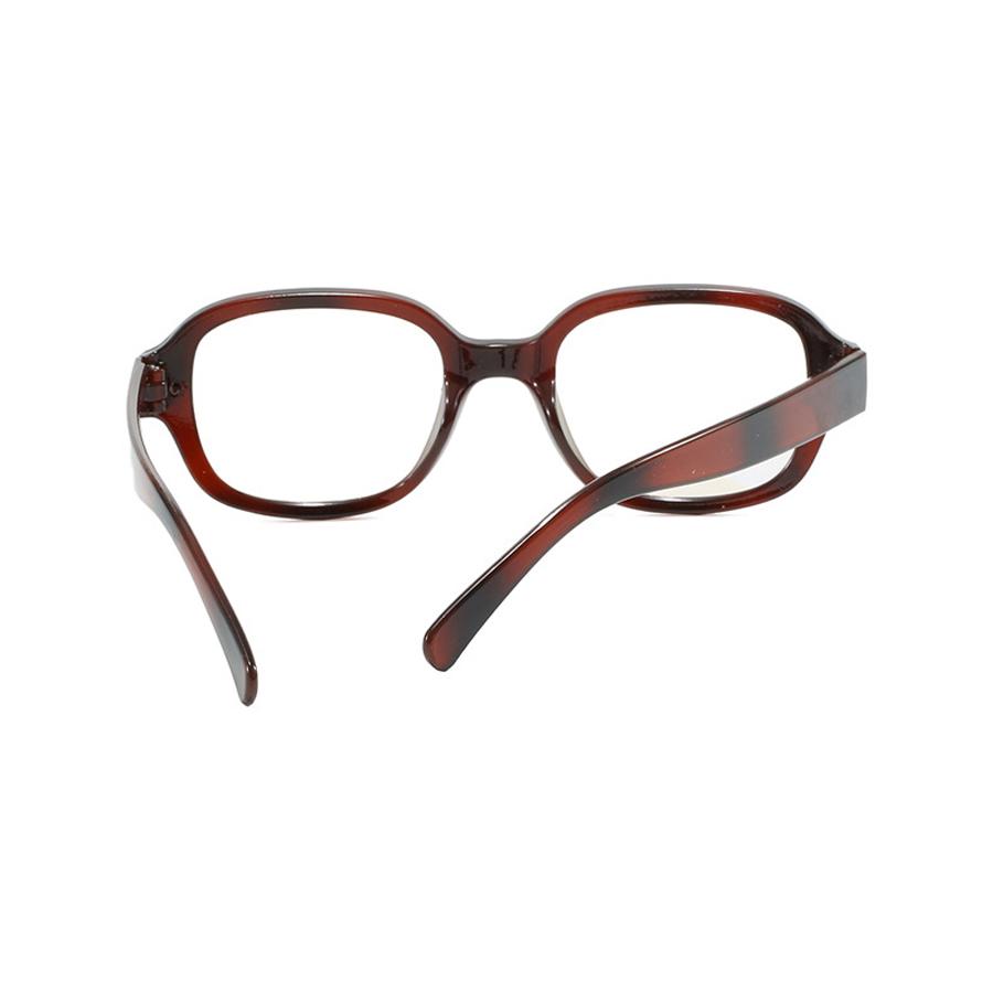 Retro Narrow Oval Shaped Glasses Frame Female Concave Design Street Pography Personalized Flat Mirror Simple Design