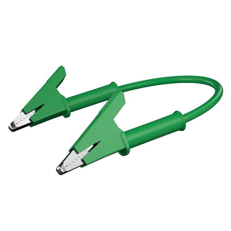 5 Stück Premium Krokodilklemmen Messkabel starke Federbelastete Klemme Hochstrom Krokodilklemmen Messleitungen