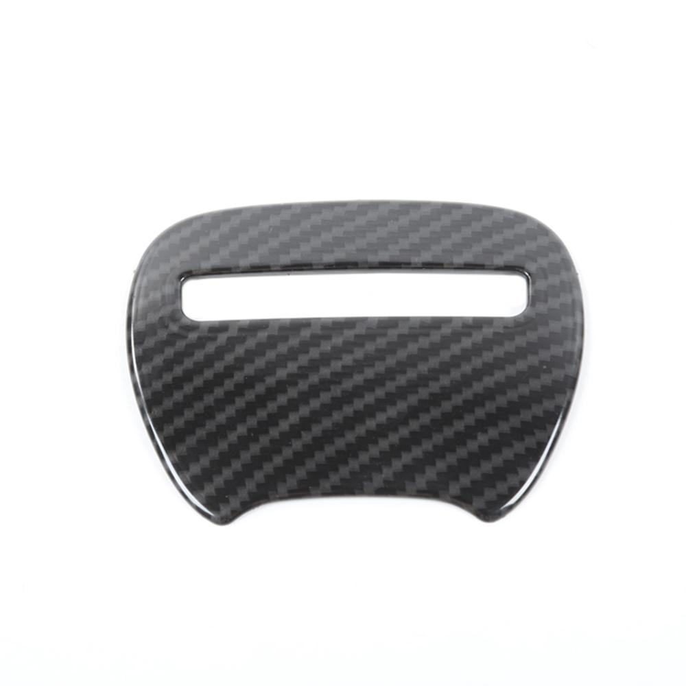 Car Center Steering Wheel Decoration Cover Trim Stickers for Dodge Challenger Charger 2015-2025 2025 Carbon Interior Accessories