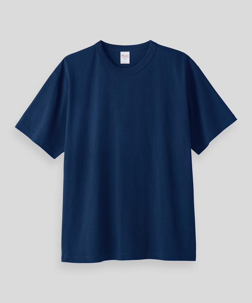 Peulinteuseuta 16-Count Oe High Grade Rib Binding Short Sleeve T-Shirt - Metro Blue