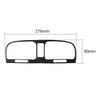 Carbon Fiber Central Control Air Outlet Sticker för VW Golf 6 R MK6 08-12