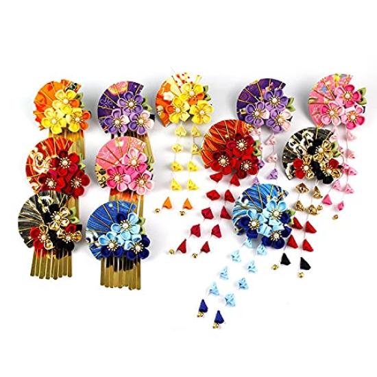 Bethany Home Hair Set of Golden Plum Blossom Hair Perfect for and other Japanese and Perfect for Children and and Entrance Includes a Case