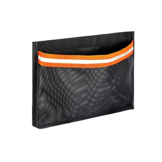 1/2Pcs Reflective Self-Adhesive Universal Boat Caddy Organizer Mesh Bag Large Capacity Waterproof Boat Storage Accessories