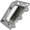 ROADFAR Door Handle Fits for 2005-2011 for Jeep for Grand Cherokee 1JV461DVAA,1PE88XDVAA, 1QE061DVAA 1pc Interior Front Passenger Right Gray Housing