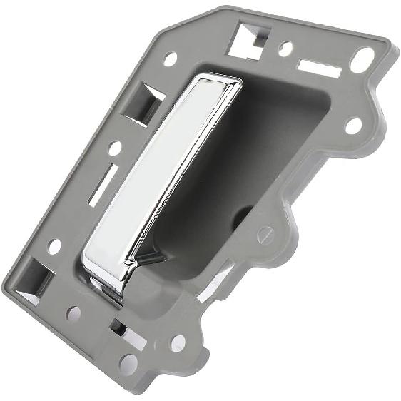 

ROADFAR Door Handle Fits for 2005-2011 for Jeep for Grand Cherokee 1JV461DVAA,1PE88XDVAA, 1QE061DVAA 1pc Interior Front Passenger Right Gray Housing