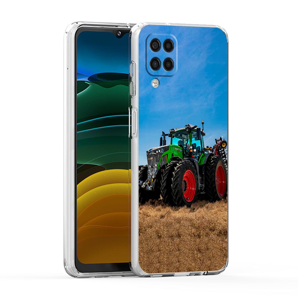 

Farm Bulldozer Phone Case Cover For Samsung Galaxy A53 A32 A52 A72 A13 A22 A51 A71 A41 A31 A21S 5G Transparent Soft Shell Coque Samsung A52 5G