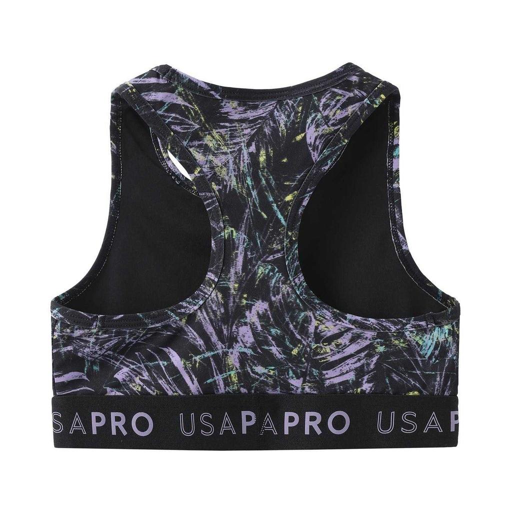 USA Pro Girls Tropical Fitness Crop Top