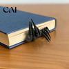 Horror Theme Book Marker Creepy Demon Claw Resin Bookmark, 3D Devil Hand Unique Gothic Reading Accessories Halloween Indoor Decoration for Bookshelf,