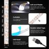 5V USB LED Strip Light with Adhesive Tape 2835 60LEDs Flexible LED Tape Waterproof Rope Light for TV Backlight Cabinet Lamp