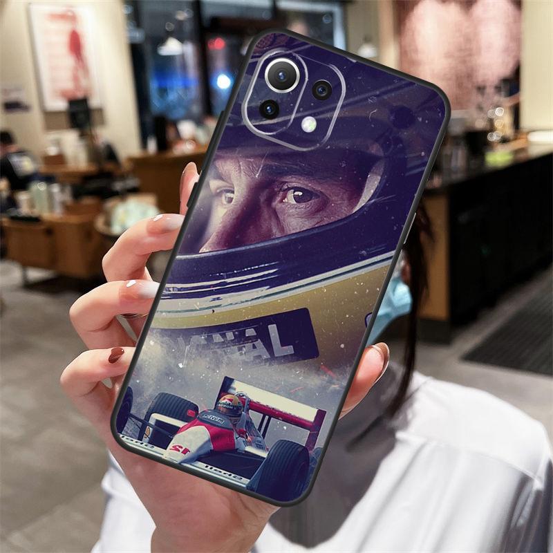 Ayrton Senna Hülle Für Xiaomi 15T Pro 14T 13T 15 14 Ultra 17 Pro Max POCO X7 X3 X5 X6 F5 F6 F7 Pro Abdeckung