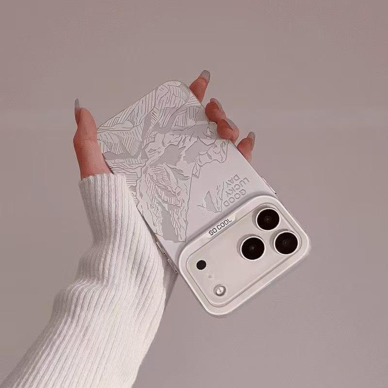 Sunset Golden Mountain iPhone Case for 16 Pro Max, 17, 15 Pro, 13, 14 – Trendy Cross-Border Design