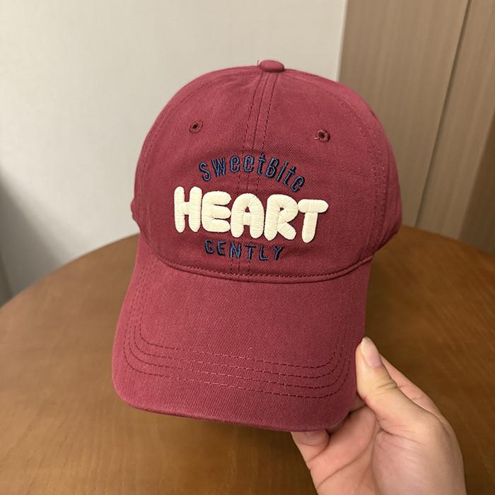 Casual Baseball Cap With Embroidered Letters For Summer Sun Protection And Sunshade