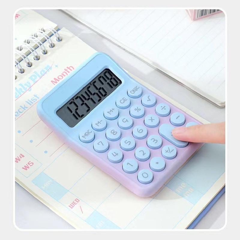 Stylish High-performance 8 Digit Portable Calculator Perfect For Office And School Use