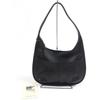 COACH Shoulder Bag Ergo Old coach black Glove leather Women 9033 Used