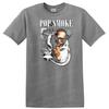 Pop Smoke T Shirt Featuring Rose Star Design Graphic Vintage Style Tee