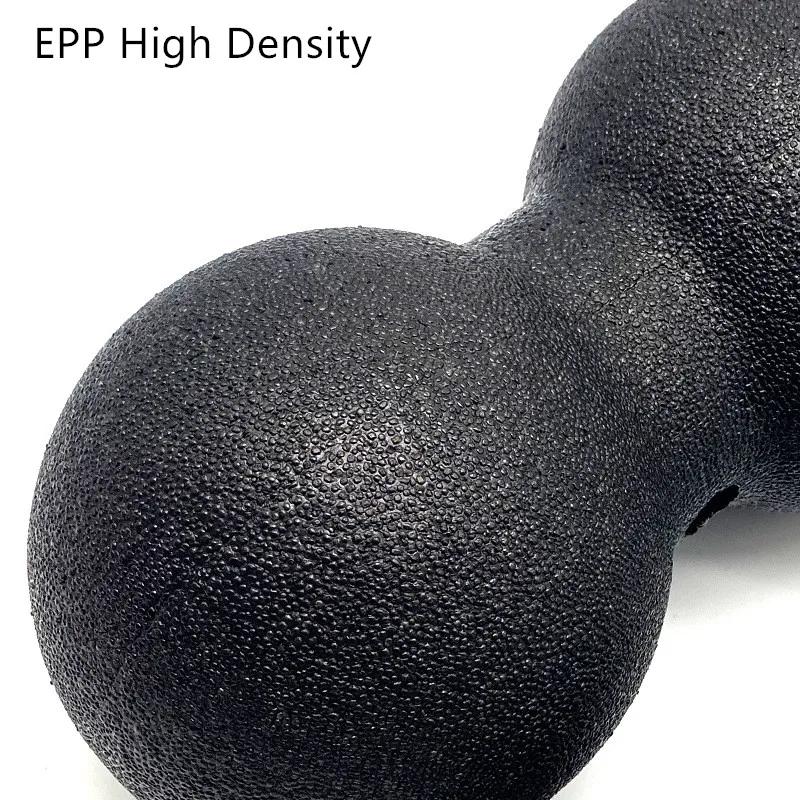 24*12CM Fitness Peanut Fascia Ball EPP Massage Ball 1PCS Double Hockey Ball Parfaitement adapté aux points de déclenchement de la fasciite plantaire et aux tissus profonds