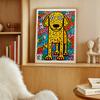 Moderne Graffiti Ästhetik Wandkunst Pop Hund HD Leinwand Poster Lustige Retro Drucke Haus Kinderzimmer Wohnzimmer Dekor Geschenk
