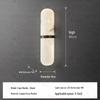 Minimalist All-Copper Wall Lamp: Luxury Marble Design for Living Room, Bedroom, or Entrance