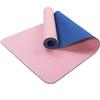 TPE Yoga Mat 6MM Dual Color Thickened Widened and Extended TPE Anti Slip Mat for Girls Fitness Dance Safety and Environmental Protection Mat