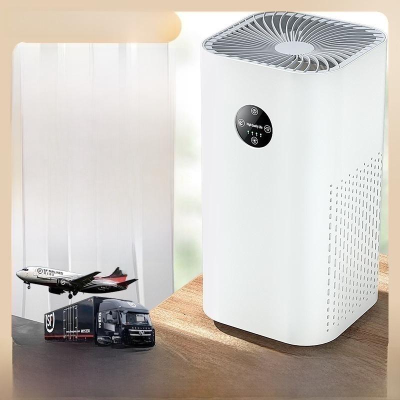 Purificator de aer de interior cu eliminare a formaldehidei și sterilizare cu ioni negativi