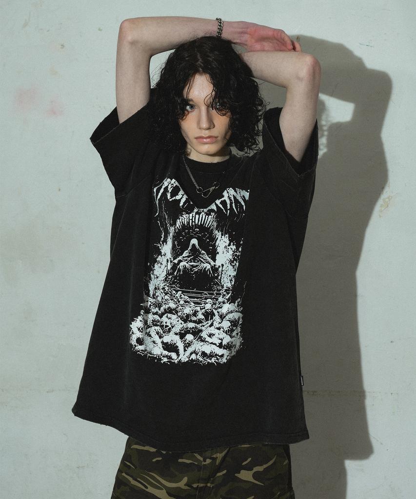 DOMINANT Vintage Washing T-Shirt (Monarch)