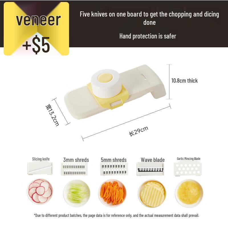 Cooker King Multi-functional Vegetable Slicer and Grater