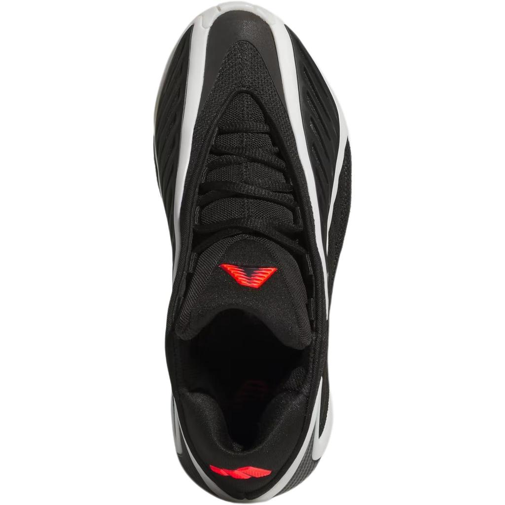 Adidas Ae2 Bequeme Passform Niedrige Top Kinder Basketballschuhe Unisex Sneaker Core-Black JR9377