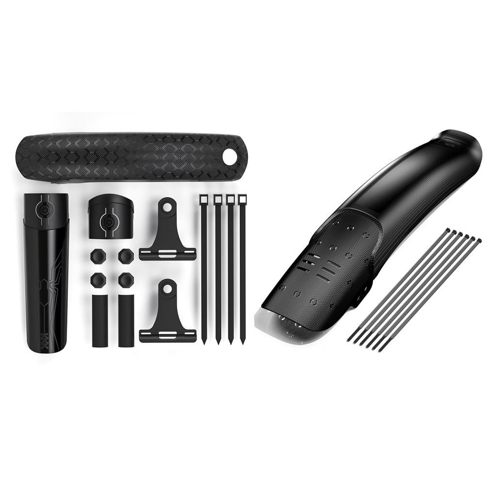 Mountain Bike Fenders for 26 27.5 29 Inch Tire Quick release Adjustable Long lasting Mudguards for Riding Single Pack