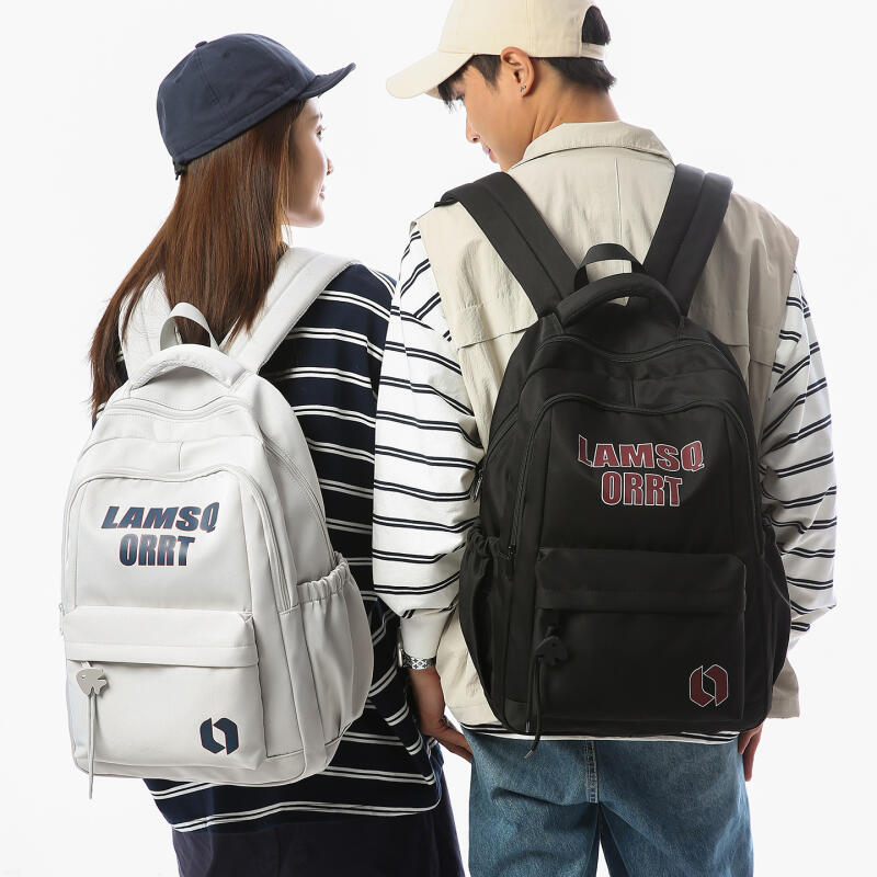 Large Capacity Men's Backpack Junior High School Student Schoolbag Women's Travel Backpack
