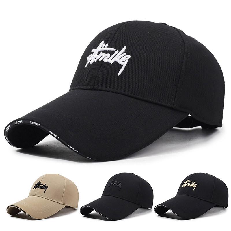 Letter Amike Embroidery Baseball Cap Breathable Outdoor Sports Protection Sun