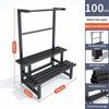 Waterproof Multi-Layer Ladder Shelf Stainless Steel Metal Flower Step Display Stands Balcony Flower Room Plant Rack