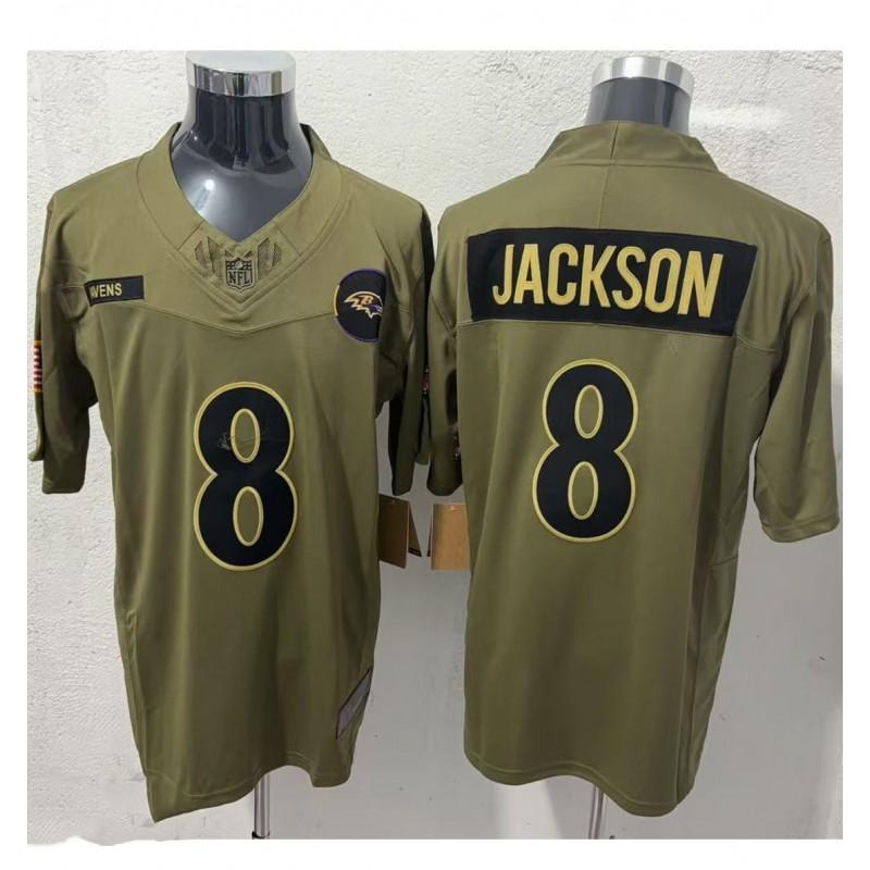 Camiseta de Equipo NFL para Hombre Ropa de Aficionado - Baltimore Ravens Cowboys Raiders Giants Broncos Estilo Uniforme