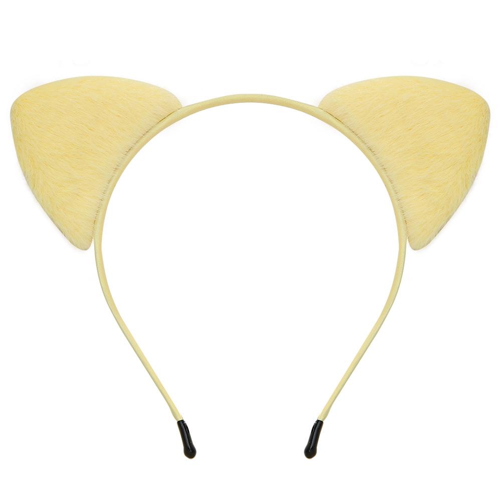 Cute Furry Cat Ears Headband Fancy Dress Hairband Women Girls Cosplay Headwear Costume Party Hair Accessories
