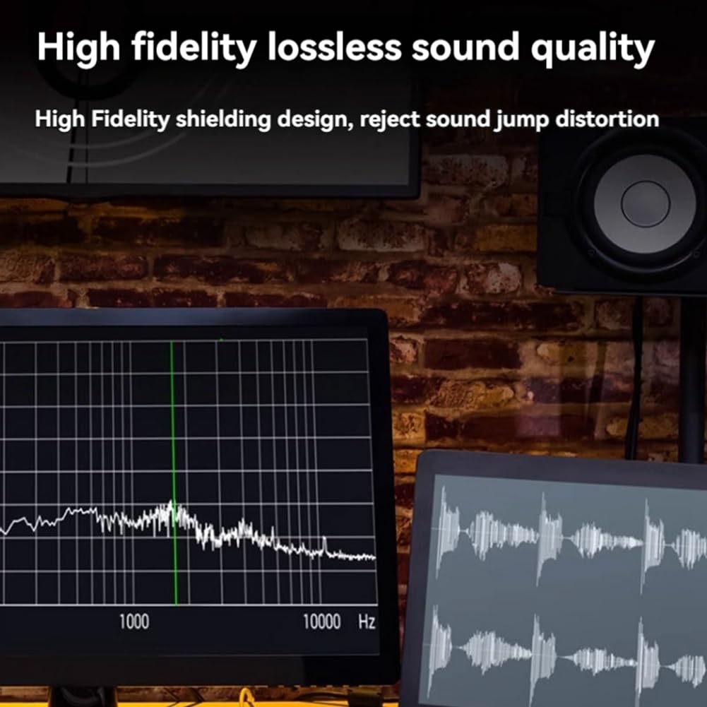XSDJASD Fader Volume Adjustment Controller Desktop Volume Control Interface for Computer Speakers Amplifier 6.5mm