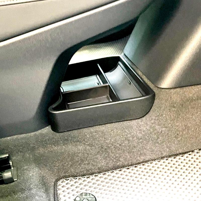 Car Central Armrest Under Storage Box Container Holder Tray for VW ID4 Crozz Car Organizer Box ID.4 Interior Accessories