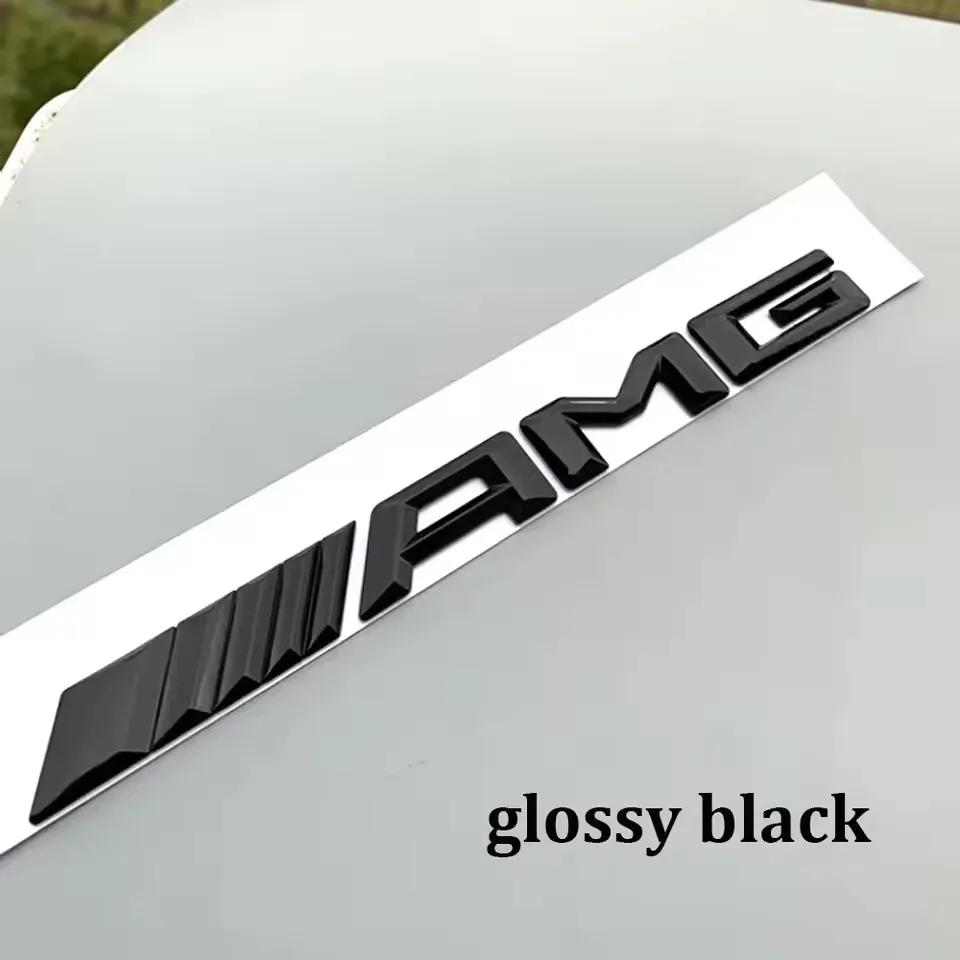

1pcs 3D Car Rear Trunk emblem Decal Letters Sticker AMG A B C E G CLA W211 W203 W204 W210 W124 For Mercedes Benz accessories