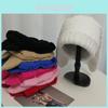 Dopamine Bunny Eared Knitted Hat For Women Winter Warmth Cute Animal Style